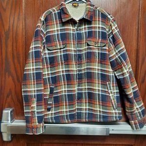 Tailor Vintage Plaid Flannel with sherpa lining